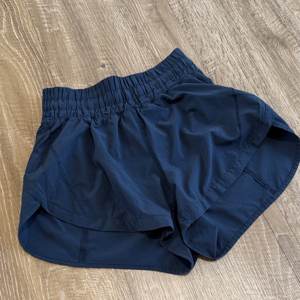 Women's Navy Performance Running Shorts
